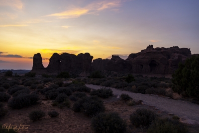 Arches National Park Sunset June 2025